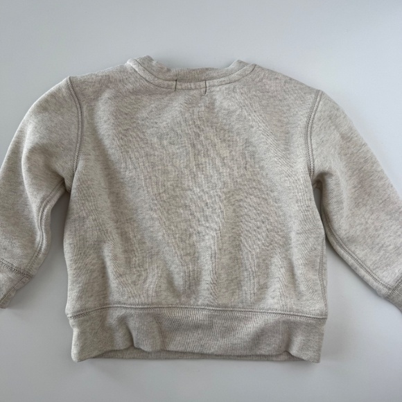Polo Ralph Lauren Fleece Sweatshirt Tan size 2/2T - Picture 3 of 8